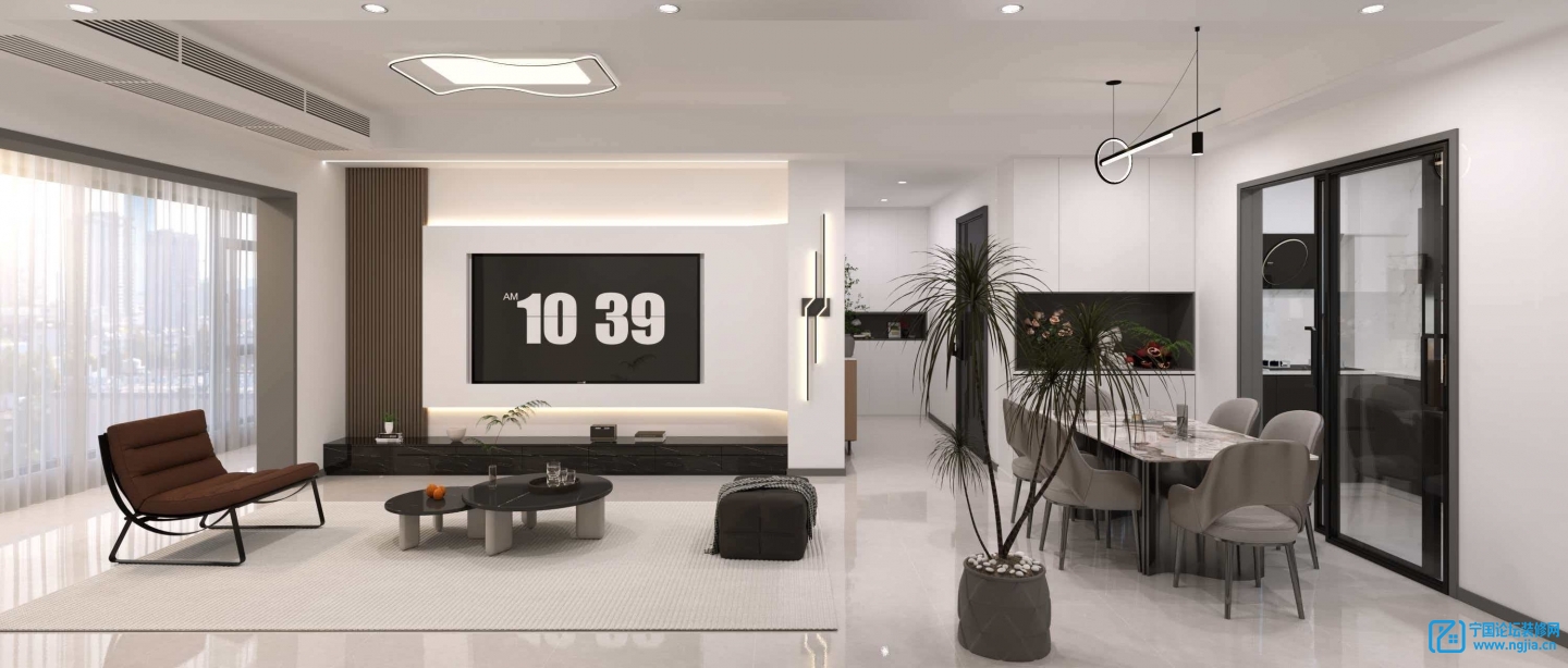 桔子家装-公园四季效果分享